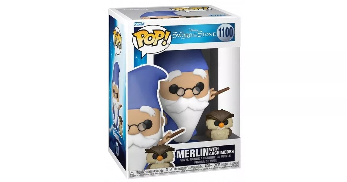 Sale Buy Funko Pop! #1100 Merlin With Archimedes