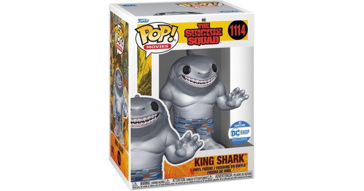 Buy Funko Pop! #1114 King Shark (Metallic)