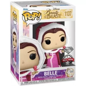 Sale Buy Funko Pop! #1137 Belle With Bird (Diamond Glitter)