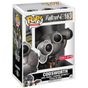Sale Buy Funko Pop! #163 Codsworth (Damaged) (Chrome)
