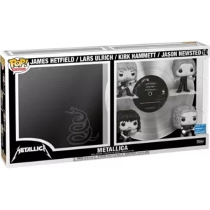Buy Funko Pop! #18 Metallica : Black Album (James Hetfield, lars Ulrich, Kirk Hammett & Jason Newsted)