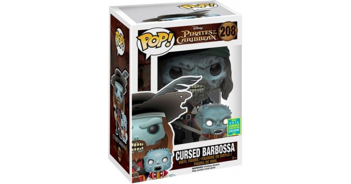 Buy Funko Pop! #208 Cursed Barbossa With Monkey