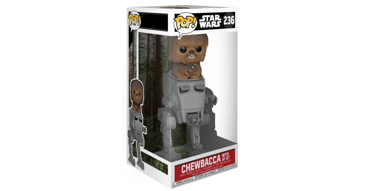 Buy Funko Pop! #236 Chewbacca With At-St