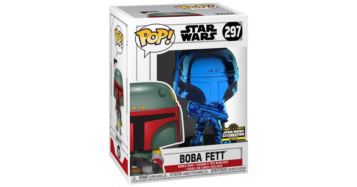 Buy Funko Pop! #297 Boba Fett (Blue)