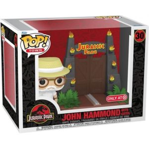 Buy Funko Pop! #30 John Hammond with Jurassic Park Gates