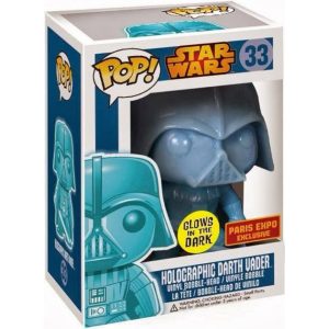 Buy Funko Pop! #33 Holographic Darth Vader (Glow in the Dark)