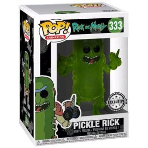 Buy Funko Pop! #333 Pickle Rick (Translucent)