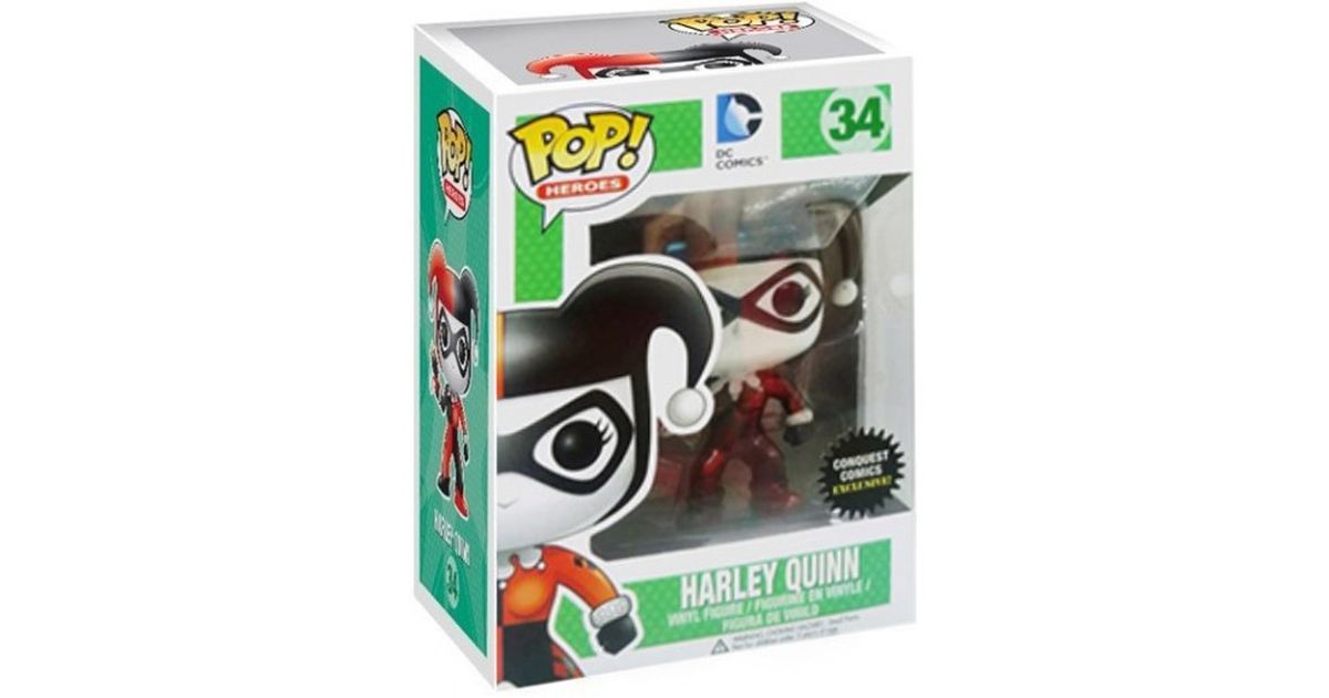 Buy Funko Pop! #34 Harley Quinn (Metallic)