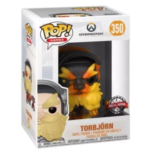 Buy Funko Pop! #350 Torbjörn with Turret (Molten Core Skin)