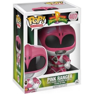 Buy Funko Pop! #407 Pink Ranger (Metallic)
