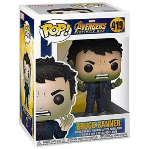 Buy Funko Pop! #419 Bruce Banner (with Hulk Head)