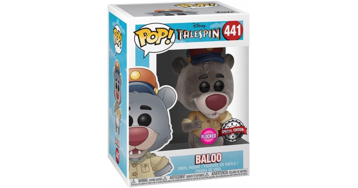Buy Funko Pop! #441 Baloo Bear (Flocked)
