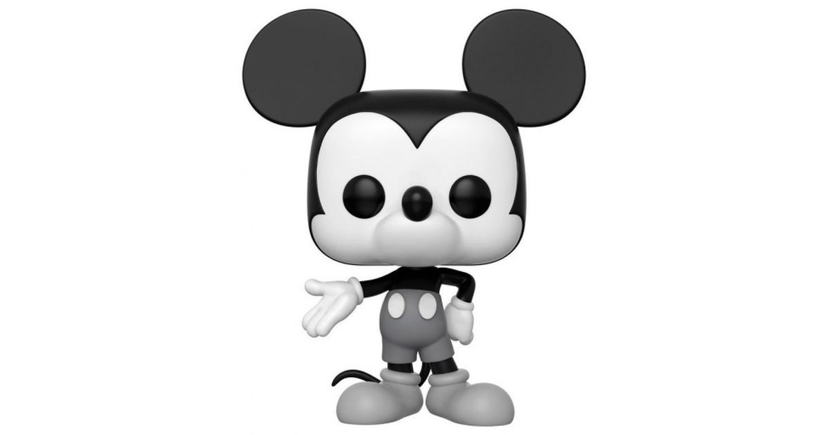 Buy Funko Pop! #457 Mickey Mouse (Black & White) (Supersized)