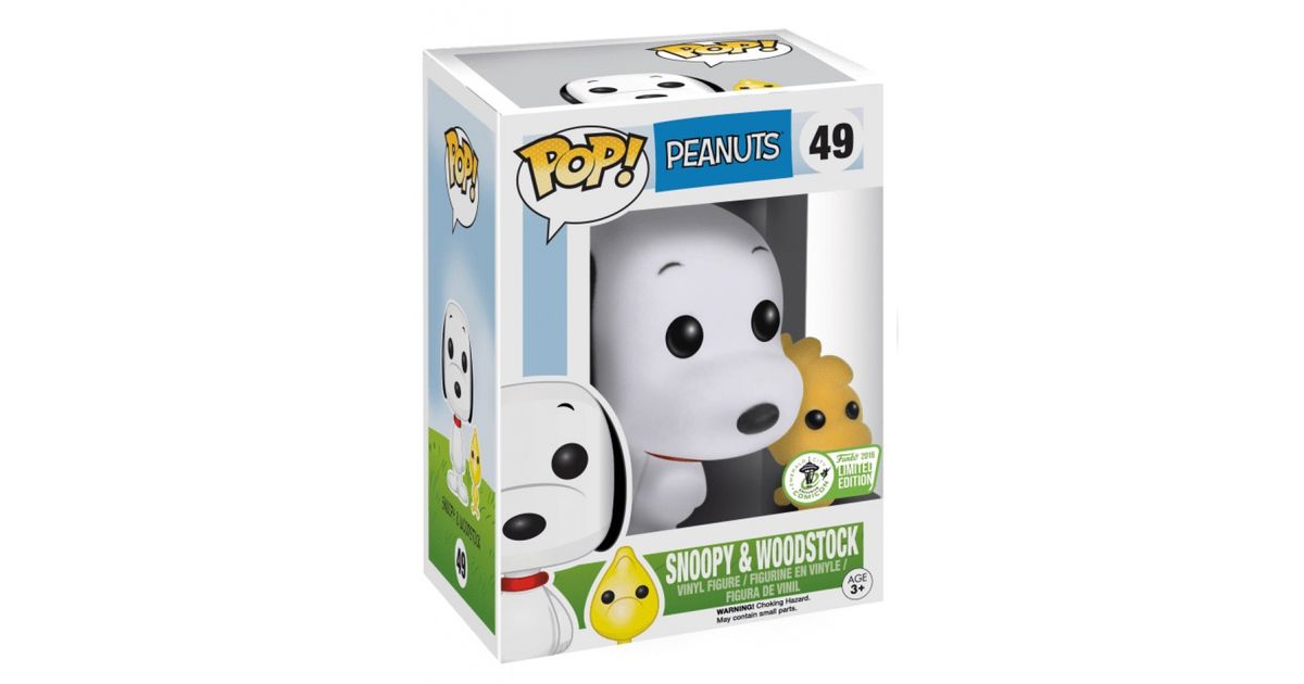 Buy Funko Pop! #49 Snoopy & Woodstock (Flocked)