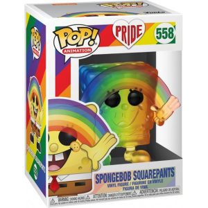 Buy Funko Pop! #558 Spongebob Squarepants Rainbow (Pride)