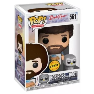 Buy Funko Pop! #561 Bob Ross & Hoot (Chase)