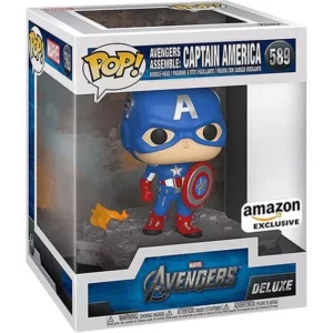 Buy Funko Pop! #589 Avengers Assemble : Captain America