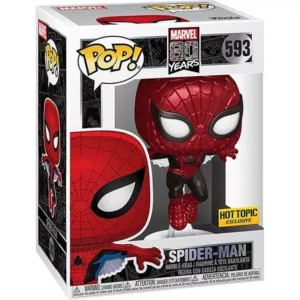 Sale Buy Funko Pop! #593 Spider-Man (Metallic)