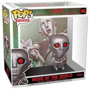 Buy Funko Pop! #06 Queen : News of the World (Metallic)