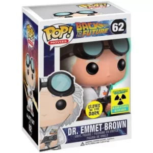 Buy Funko Pop! #62 Dr. Emmett Brown (Glow in the Dark)