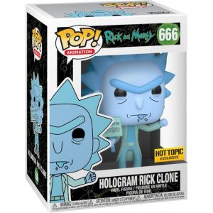Buy Funko Pop! #666 Hologram Rick Clone