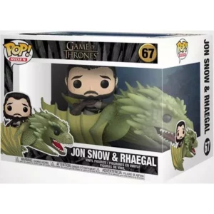 Buy Funko Pop! #67 Jon Snow riding Rhaegal