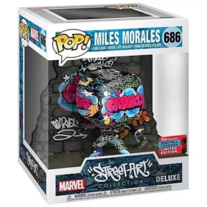 Buy Funko Pop! #686 Street Art Miles Morales (Supersized)