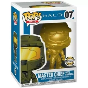 Buy Funko Pop! #07 Master Chief with Cortana (Gold)