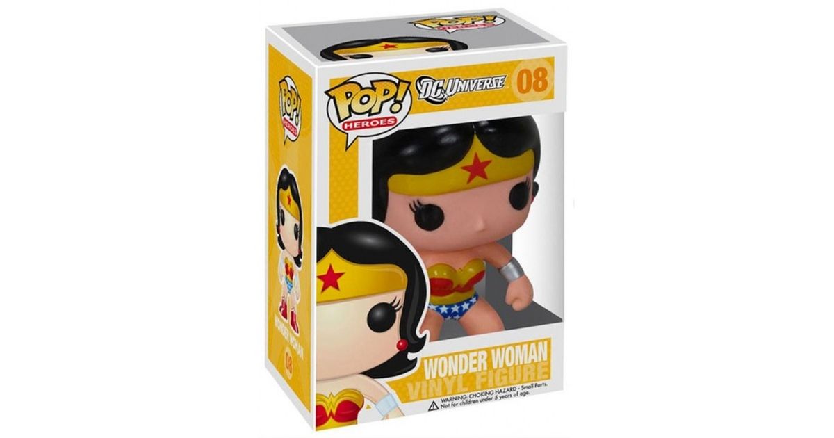 Buy Funko Pop! #08 Wonder Woman (Black & White)
