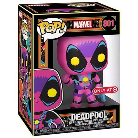 Buy Funko Pop! #801 Deadpool (Blacklight)