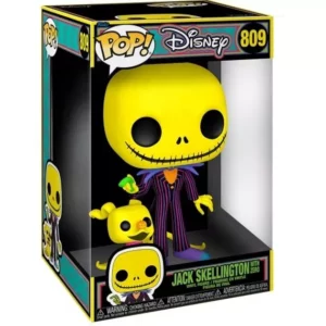 Buy Funko Pop! #809 Jack Skellington with Zero (Supersized & Blacklight)