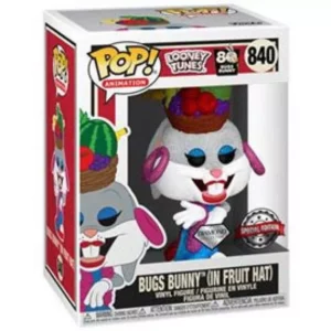 Buy Funko Pop! #840 Bugs Bunny In Fruit Hat (Diamond Glitter)