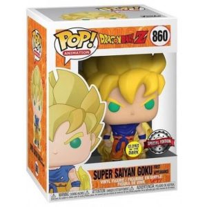 Buy Funko Pop! #860 Super Saiyan Goku First Appearance (Glow in the Dark)