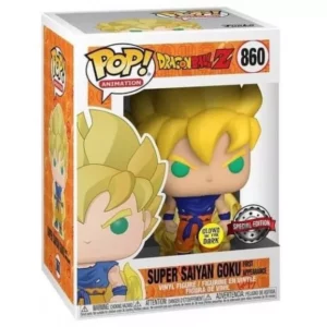 Buy Funko Pop! #860 Super Saiyan Goku First Appearance (Glow in the Dark)