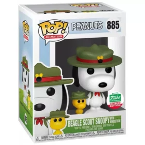Buy Funko Pop! #885 Beagle Scout Snoopy with Woodstock