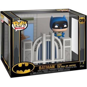 Buy Funko Pop! #09 Batman with the Hall of Justice