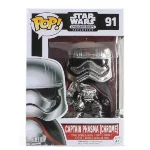 Buy Funko Pop! #91 Captain Phasma (Chrome)