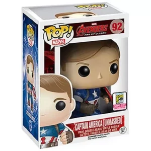 Buy Funko Pop! #92 Captain America (Unmasked)