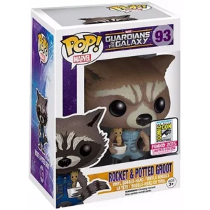 Buy Funko Pop! #93 Rocket Raccoon (with Baby Groot)