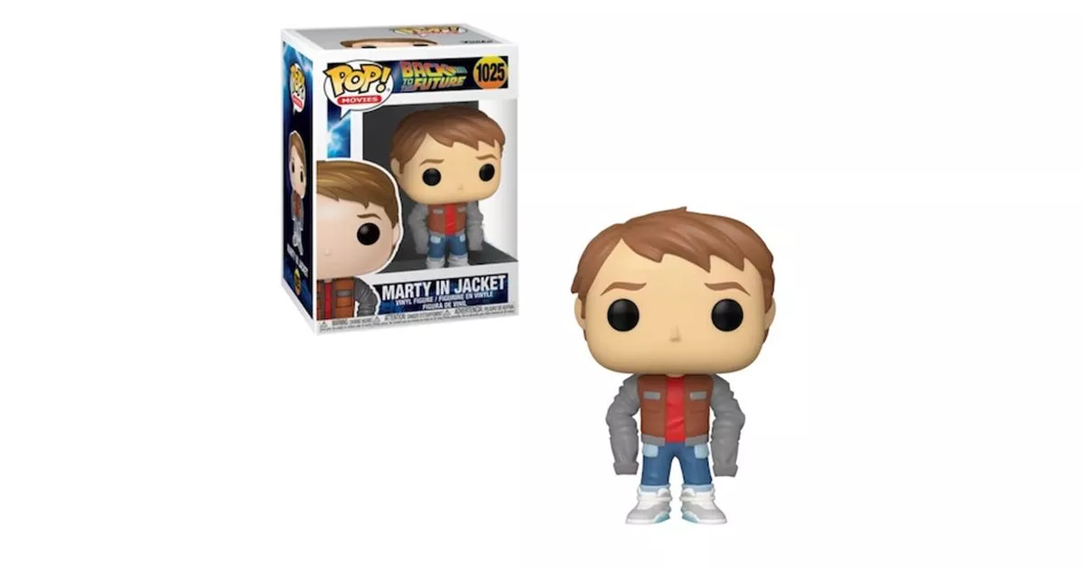 Sale Buy Funko Pop! Back To The Future Marty Mcfly Metallic Loose Jacket Exc Pop! Vinyl
