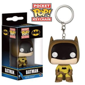 Buy Funko Pop! Batman 75th Anniversary Yellow Batman Funko Pop! Vinyl Keychain