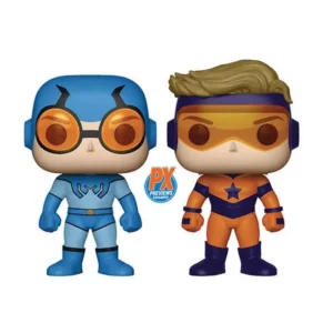 Buy Funko Pop! DC Comics Blue Beetle & Booster Gold 2-Pack EXC Funko Pop! Vinyls