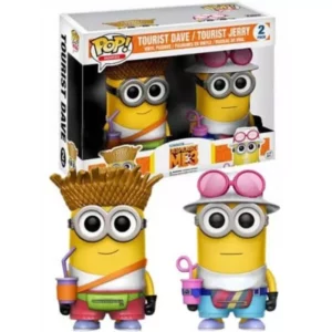 Buy Funko Pop! Despicable Me 3 Tourist Dave & Tourist Jerry EXC Funko Pop! Vinyl 2-Pack Figure (VIP ONLY)