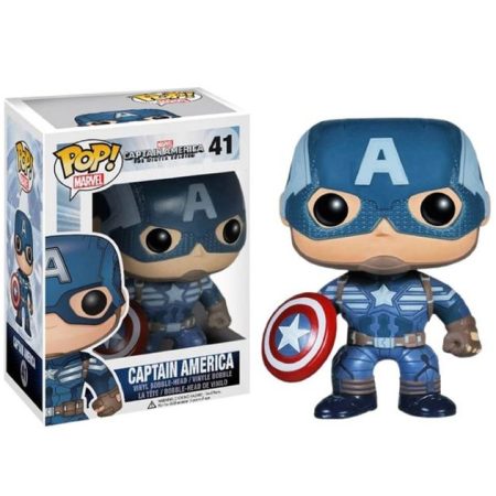 Buy Funko Pop! Marvel Captain America: Winter Soldier - Captain America Funko Pop! Vinyl