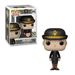 Buy Funko Pop! #USA Soldier Military Army (Female Caucasian) (Suit)