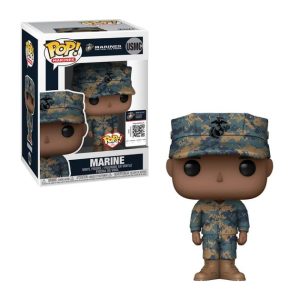 Buy Funko Pop! #USMC Marine Military (Male African American) (Cammies)