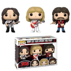Buy Funko Pop! #PACK Geddy Lee / Alex Lifeson / Neil Peart (Rush 3-Pack)