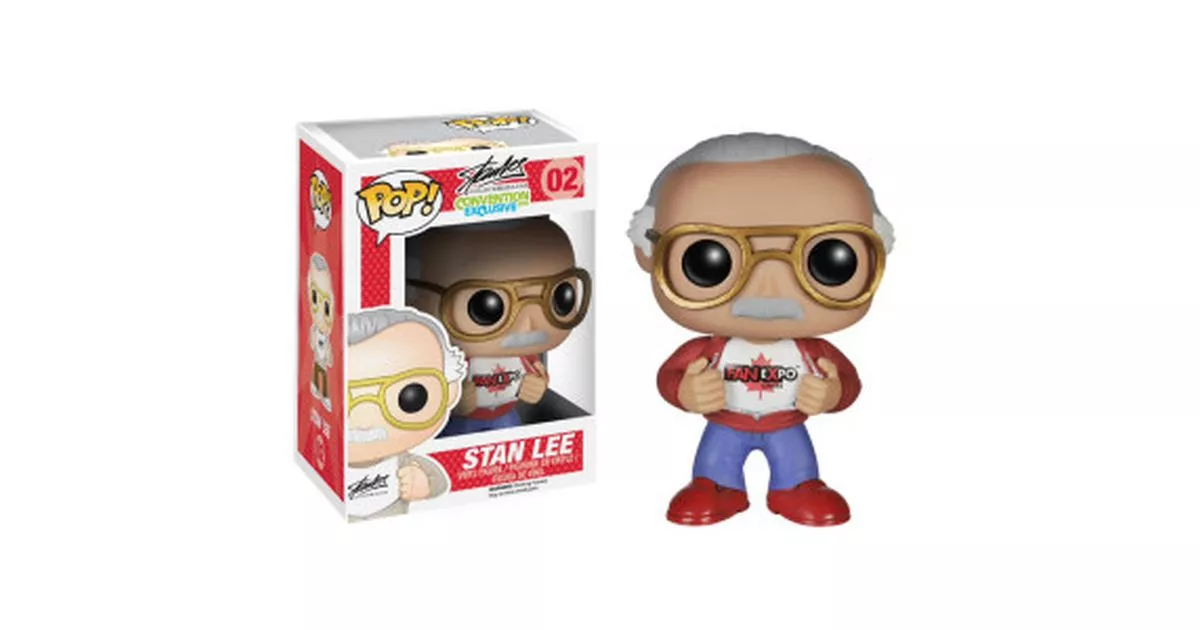 Buy Funko Pop! #02 Stan Lee (Fan Expo) (Red Shoes)