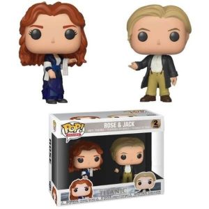 Buy Funko Pop! Titanic Rose & Jack EXC 2-Pack Funko Pop! Vinyl