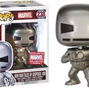 Authentic Iron Man (tales Of Suspense 39) Funko Pop Marvel: Collector Corps